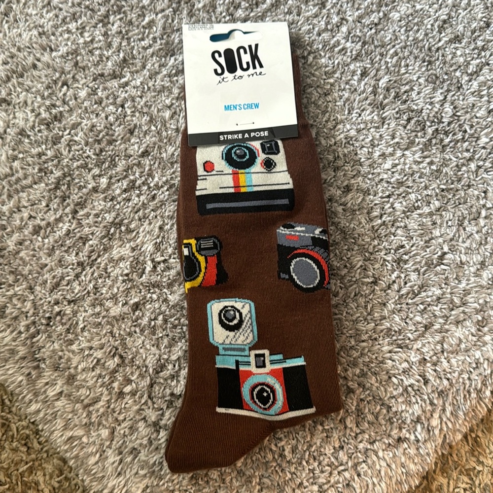 NWT Camera Socks